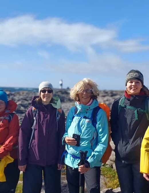 Wilderness Ireland women hiking group