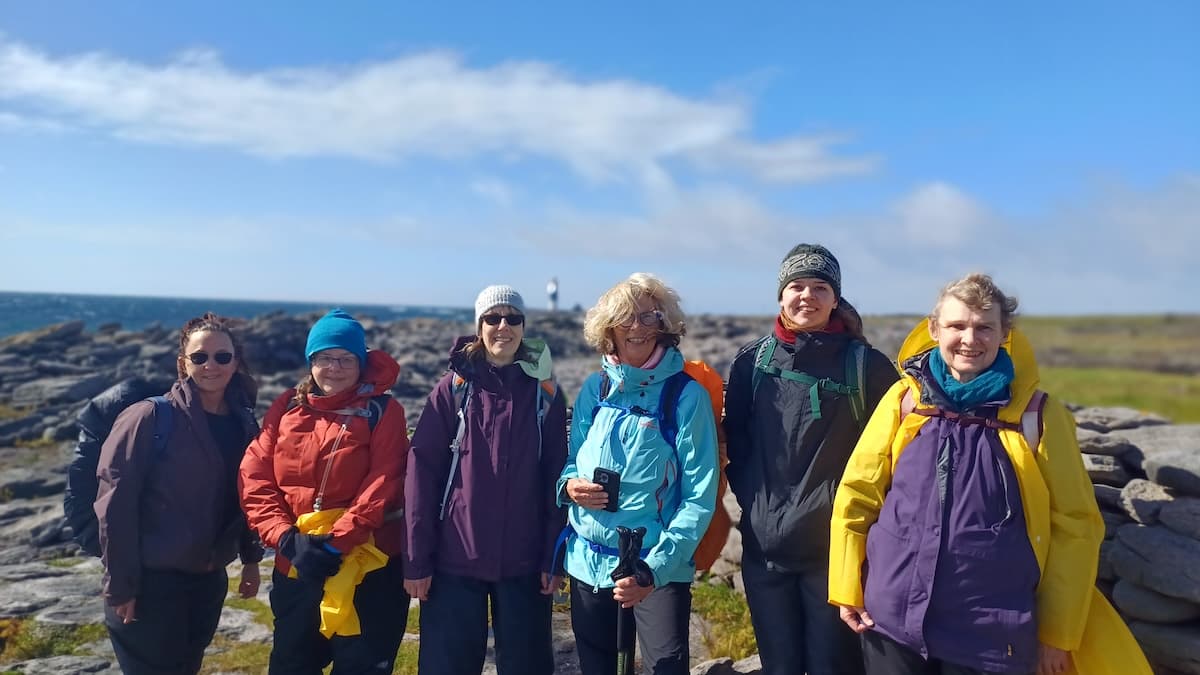 Wilderness Ireland women hiking group